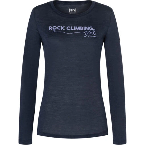Super.NaturalDamen Rock Climbing Girl Longsleeve