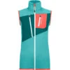 OrtovoxDamen Fleece Grid Weste -Bester Bekleidungs Geschäft iview 1073919 016 pic1