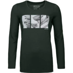 OrtovoxDamen 185 Merino Shape Pic Longsleeve