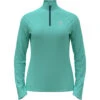 OdloDamen Essential Ceramiwarm Half Zip Longsleeve -Bester Bekleidungs Geschäft iview 1093299 016 pic1