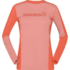NorronaDamen Falketind Equaliser Merino Round Neck Longsleeve