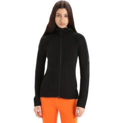 IcebreakerDamen ZoneKnit Hoodie Jacke