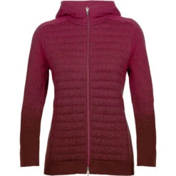 IcebreakerDamen ZoneKnit Insulated Hoodie Jacke