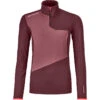 OrtovoxDamen Fleece Light Zip Neck Damen